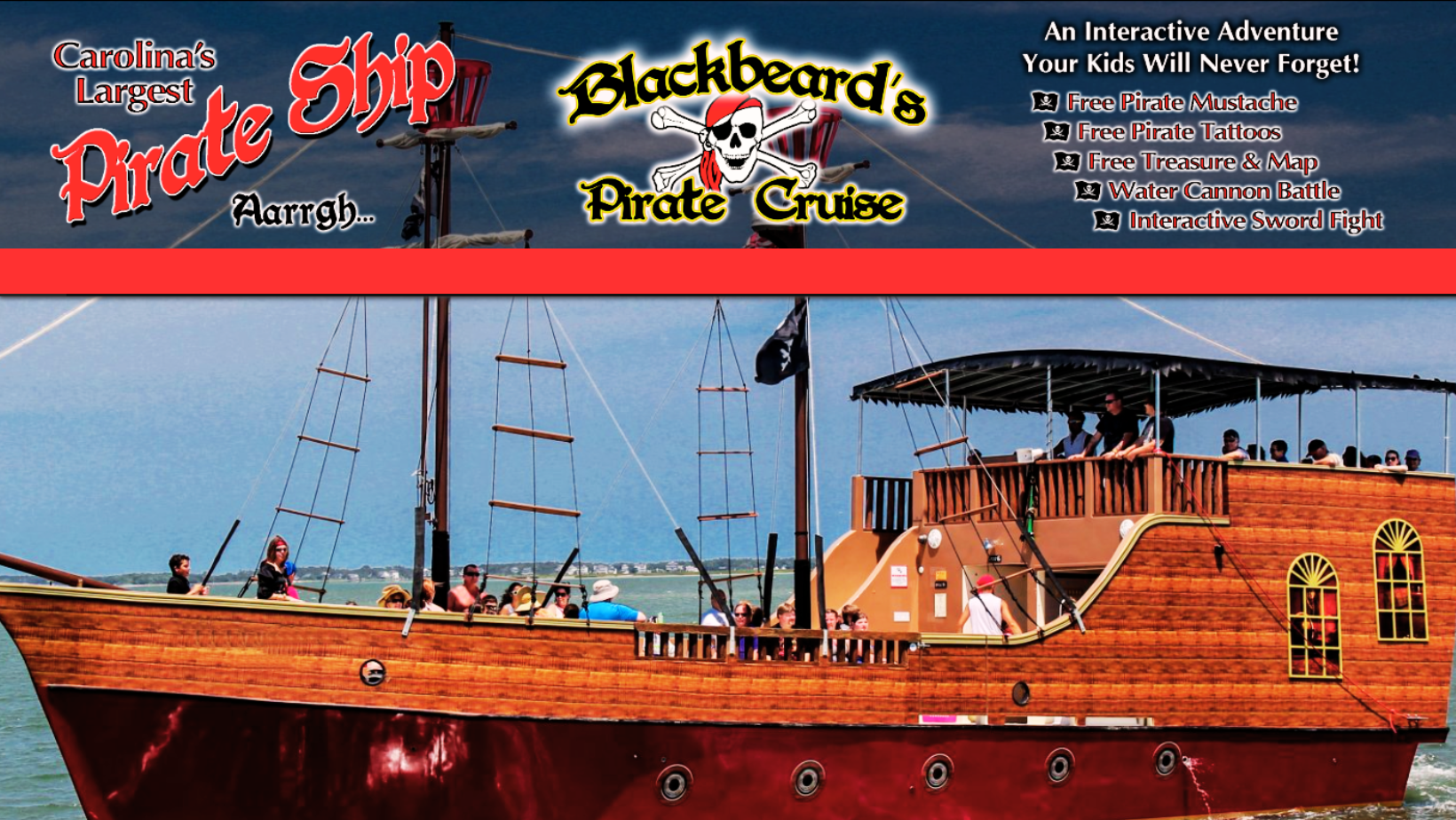 Blackbeard's Pirate Cruise 